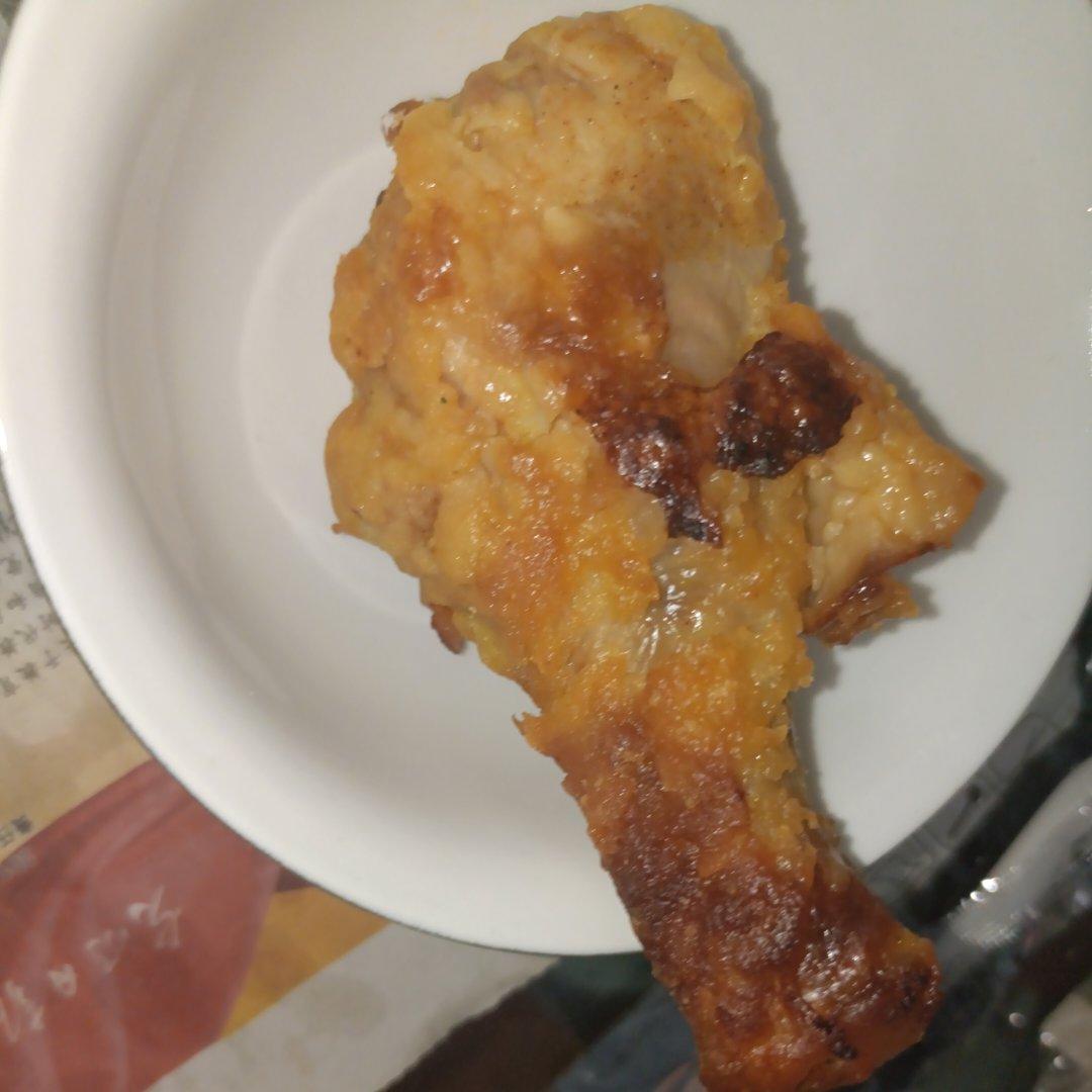 香脆鳞皮炸鸡腿