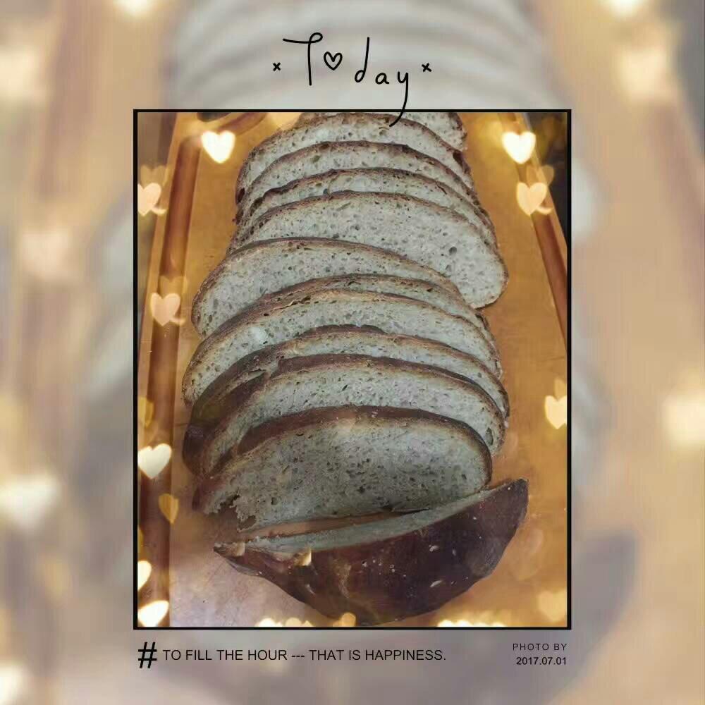 【Ken Forkish】Field blend #1轻黑麦天然酵种欧包