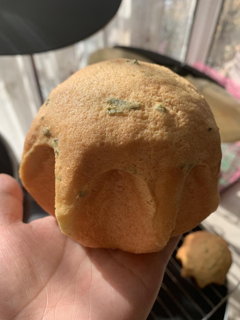 葱香肉松墨西哥面包（波兰种+烫种）