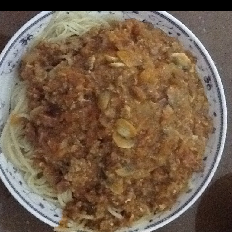 番茄肉酱意大利面