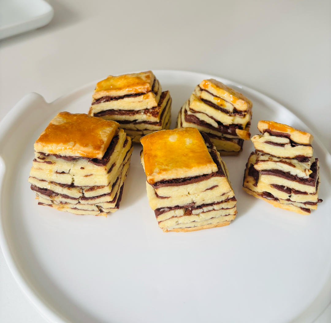 费列罗同款 榛仁巧克力酱司康