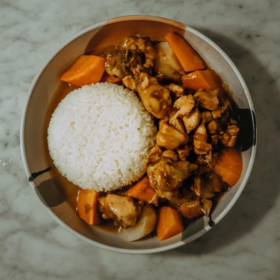简约日式咖喱饭