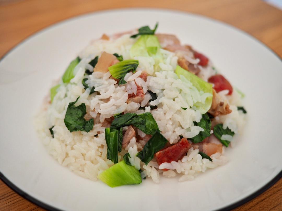 老味道的咸肉菜饭（电压力锅煮）