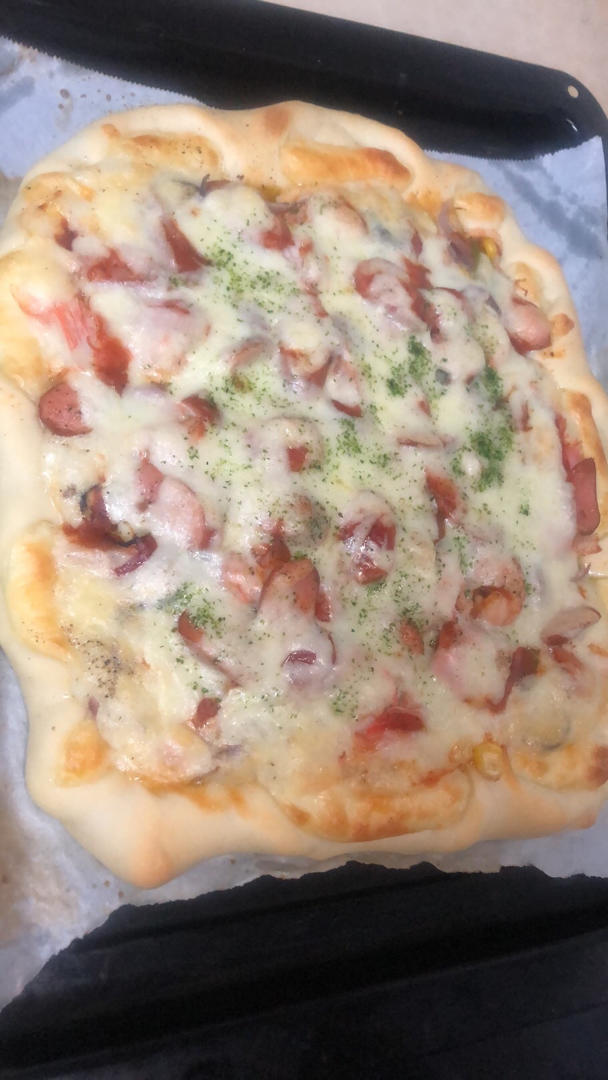超软芝心海陆至尊pizza面饼（松下面包机版）