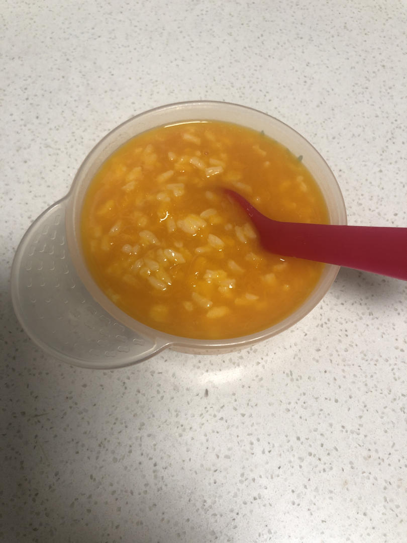 电饭锅版香甜南瓜粥