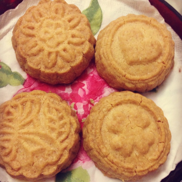 杏仁粉黄油饼干