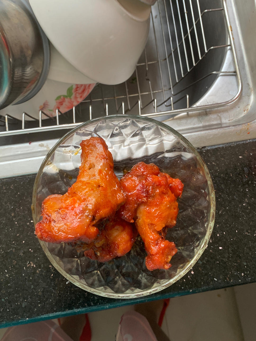 空气炸锅烤鸡腿，鲜嫩多汁