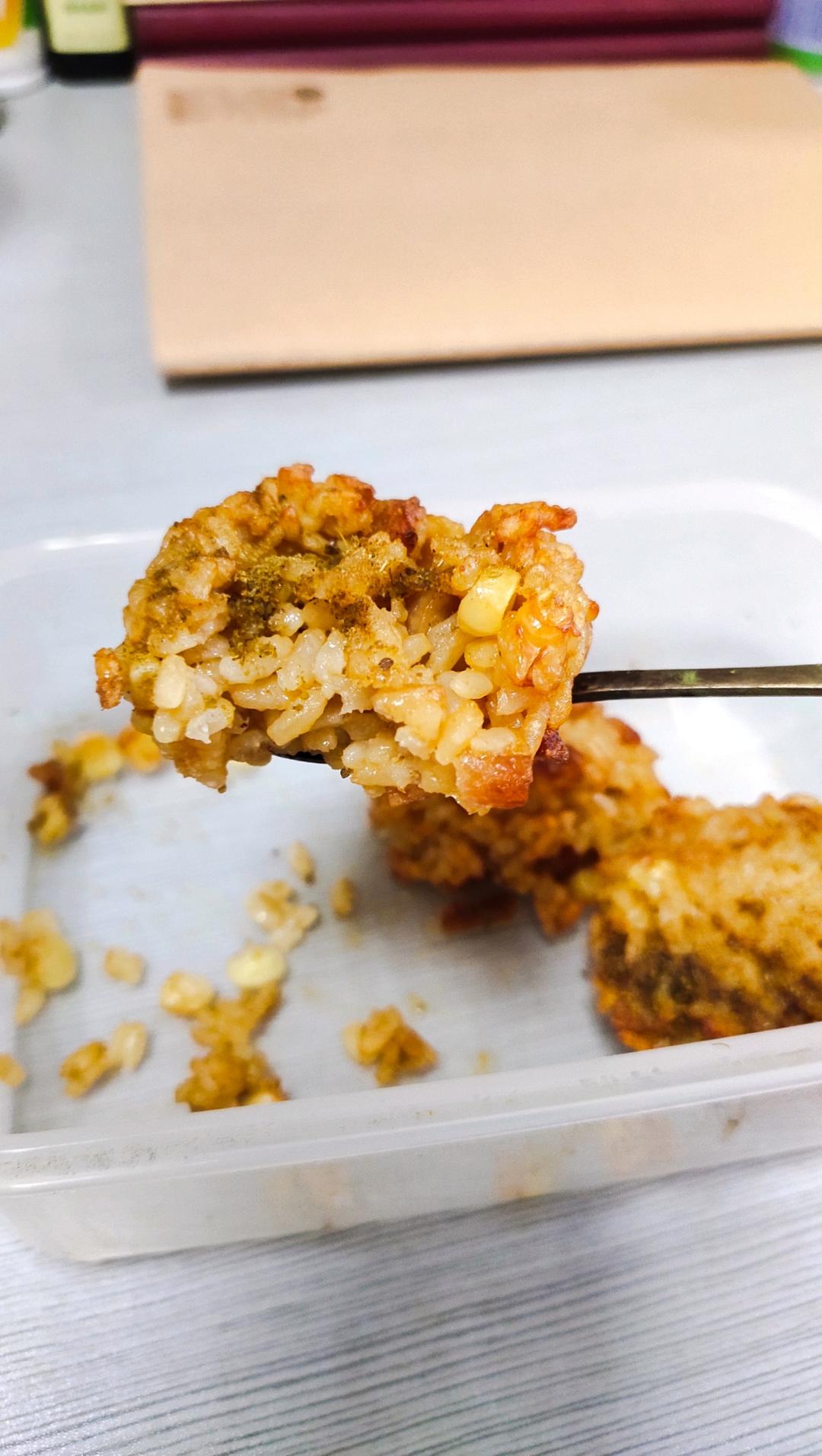 🔥剩米饭的神仙吃法！！巨好吃👉日式烤饭团