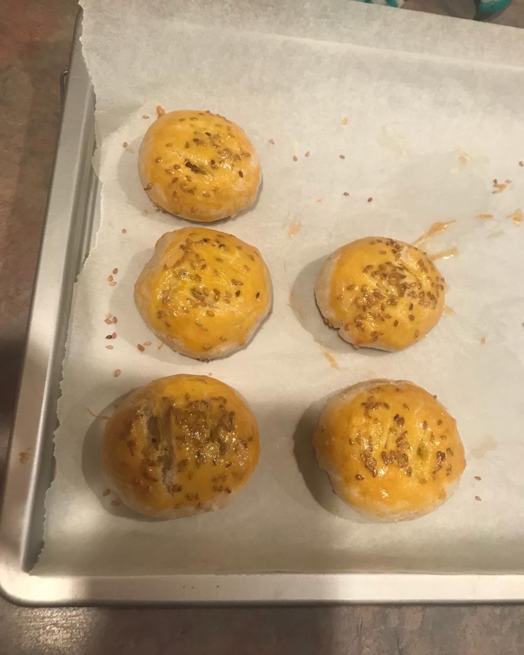 老婆饼 蔓越莓糯米馅 黄油版