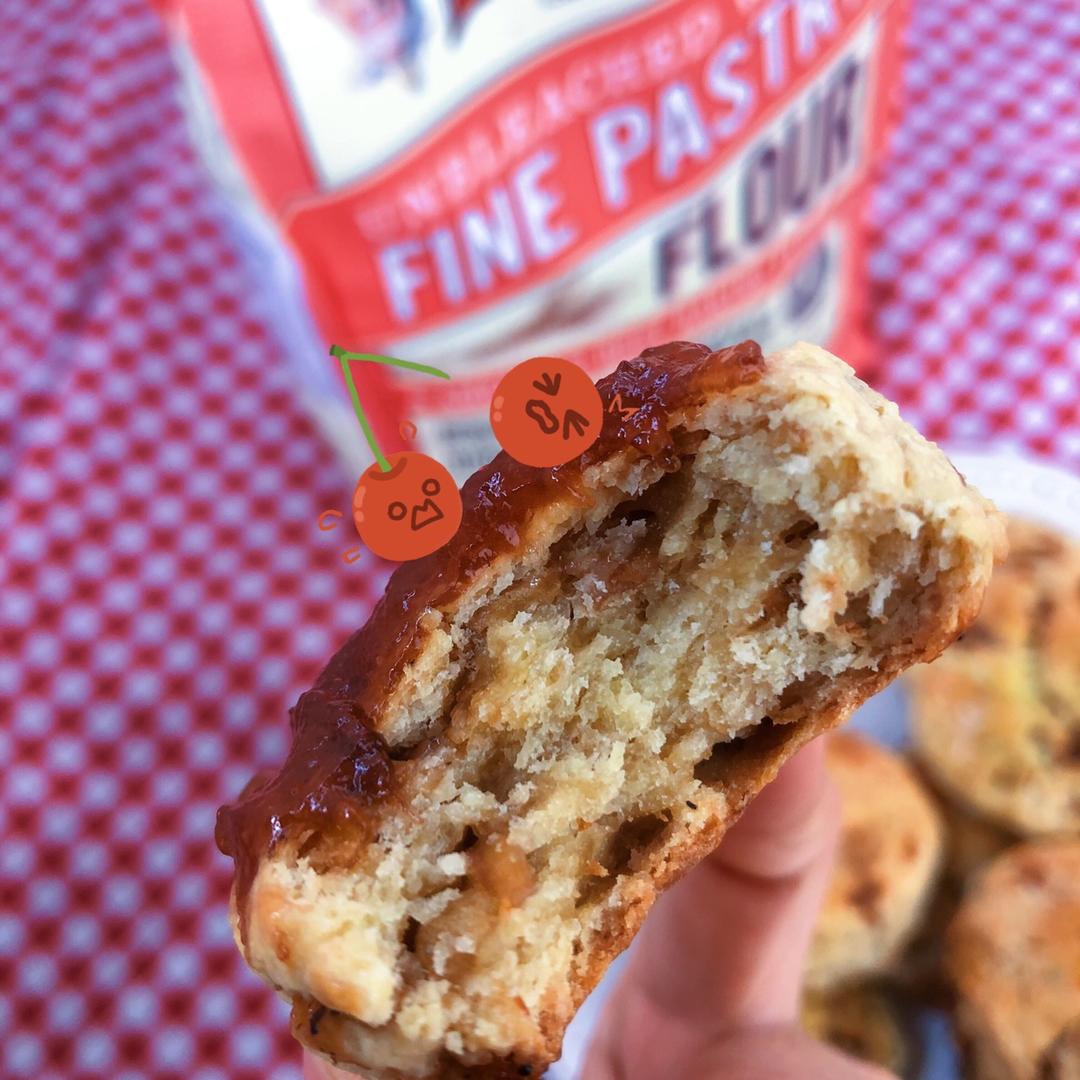 伯爵茶焦糖苹果司康