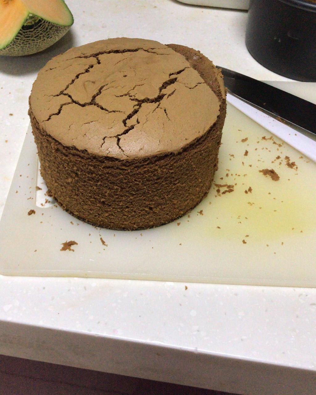 6寸加高可可戚风