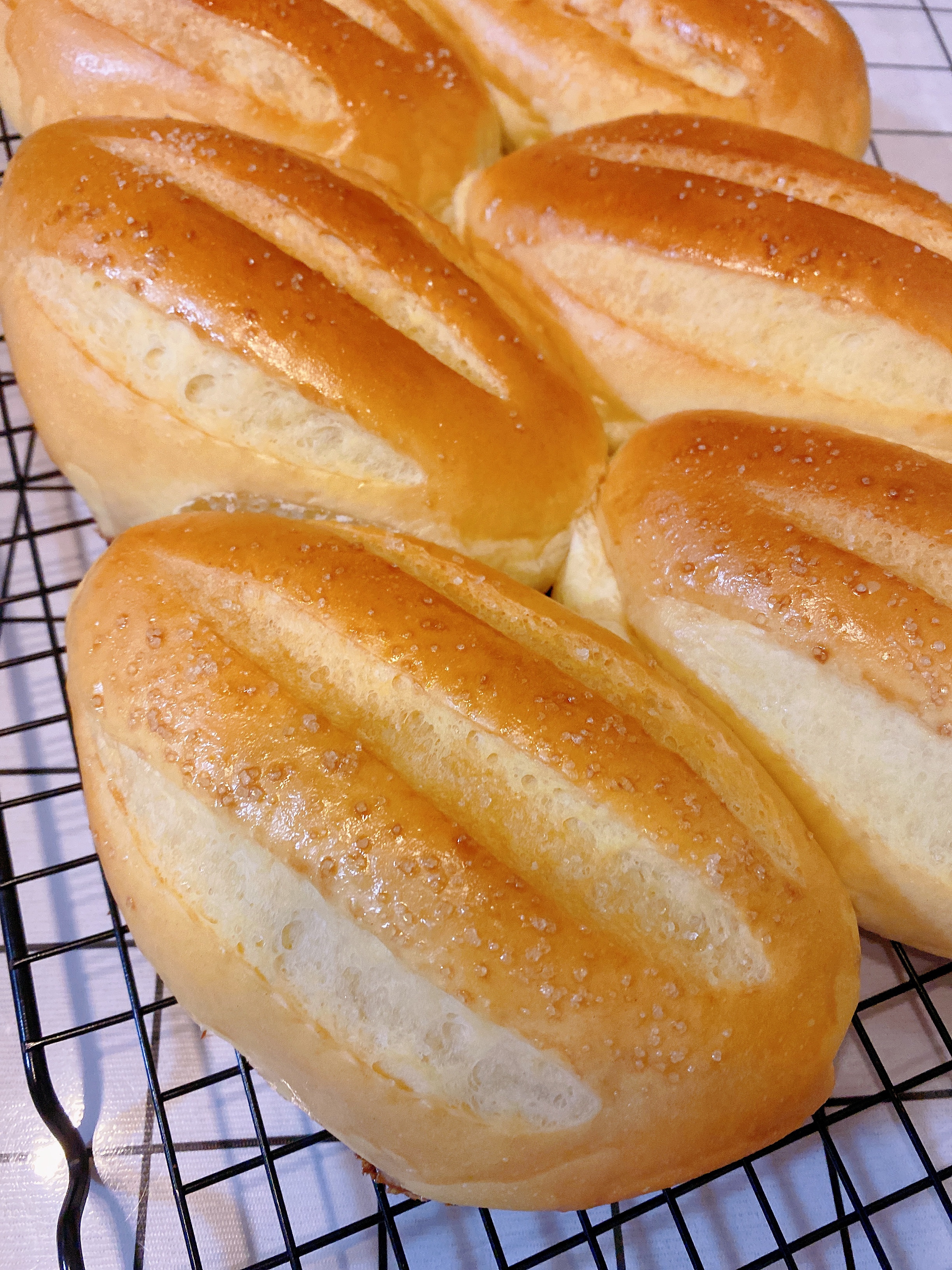 炼乳哈斯～面包🍞（一次发酵）的做法