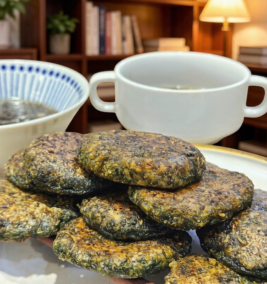 舌尖上的美味：蒿子粑粑【湘式简易版】