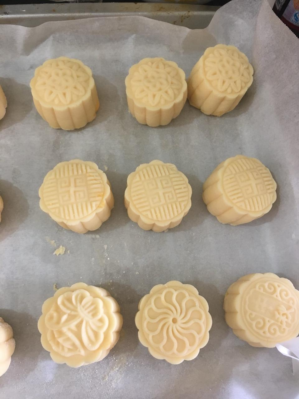 流心奶黄月饼（无吉士粉/转化糖浆版本）【曼食慢语】