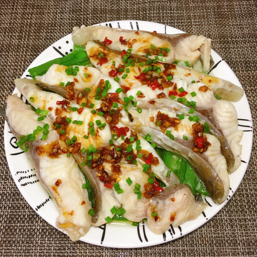 丝瓜蒸鱼腩（低脂高蛋白）