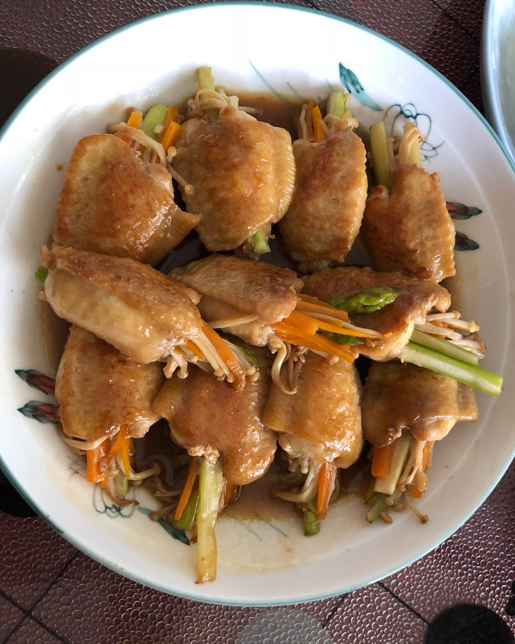 小羽私厨之蔬菜酿鸡翅