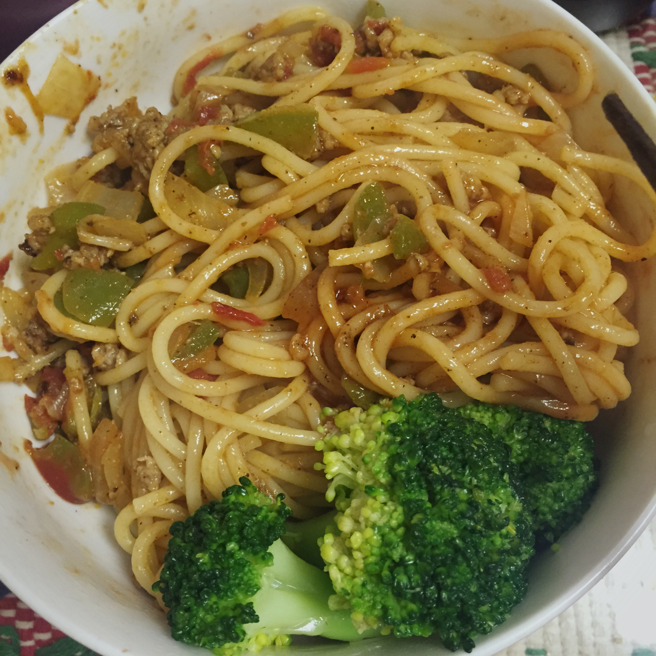 番茄肉酱意大利面