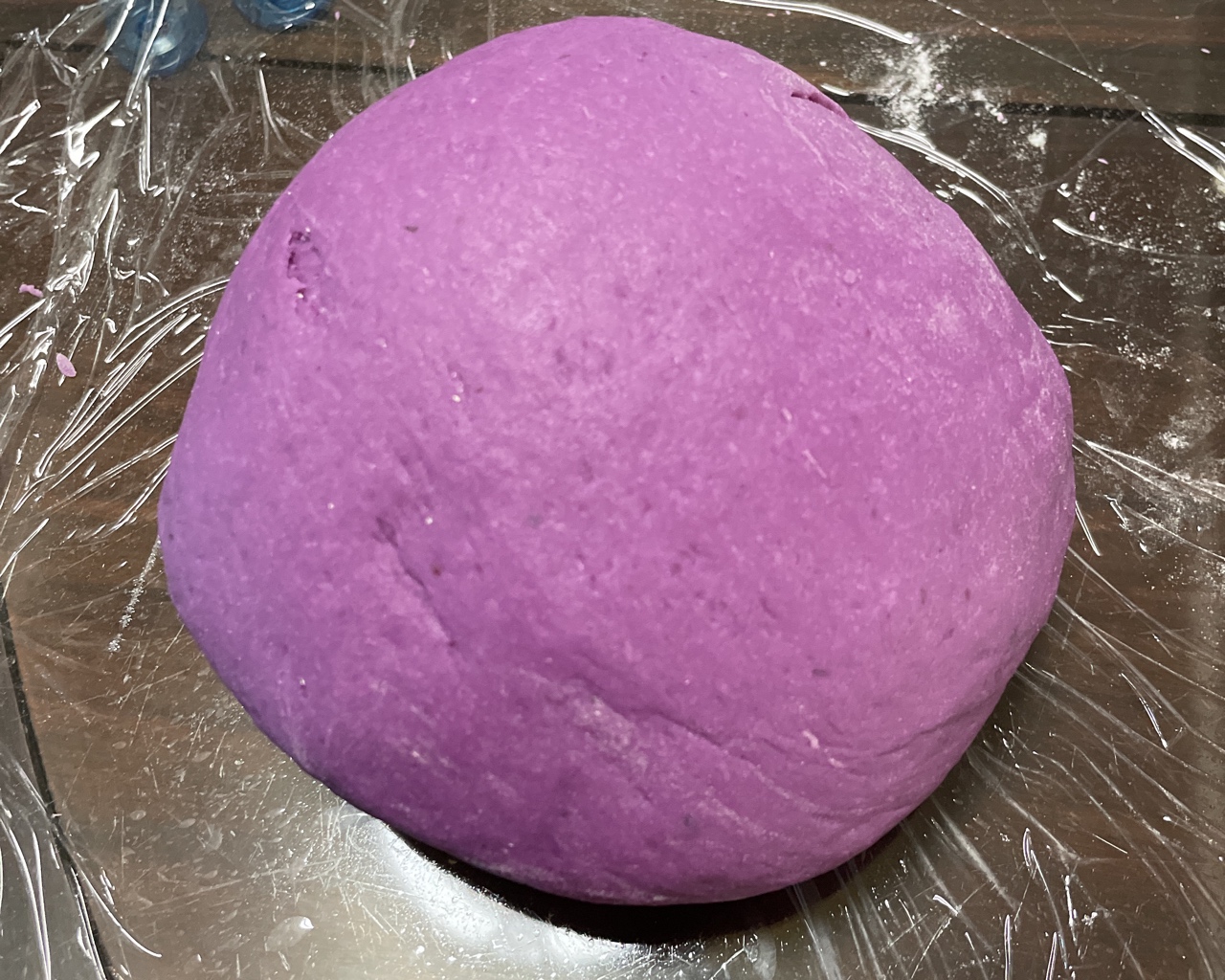 一次发酵紫薯饼皮和南瓜饼皮——中式茶点和甜品（二十九）的做法 步骤1