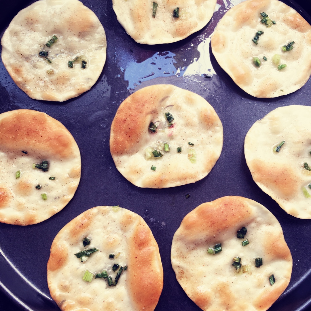 寞清韵烟雨做的香烤饺子皮