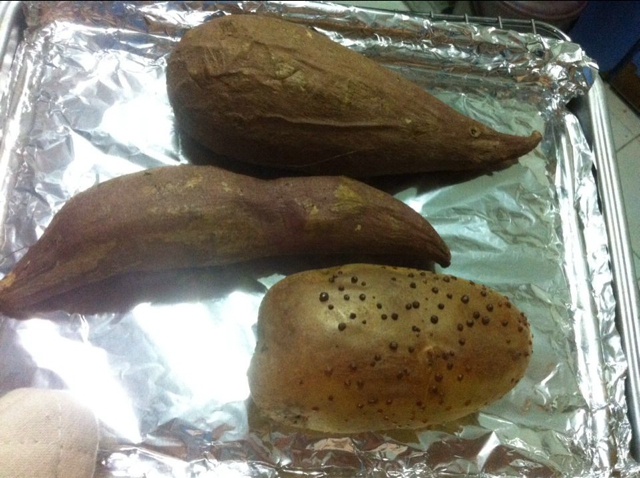 烤红薯烤箱版
