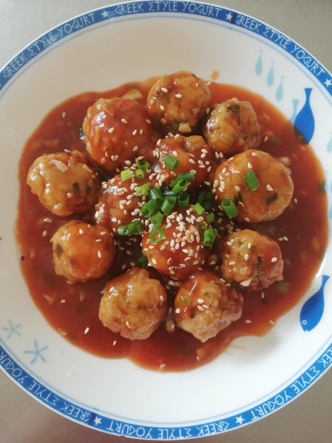#剩米饭的一百种吃法#之米饭萝卜丝丸子