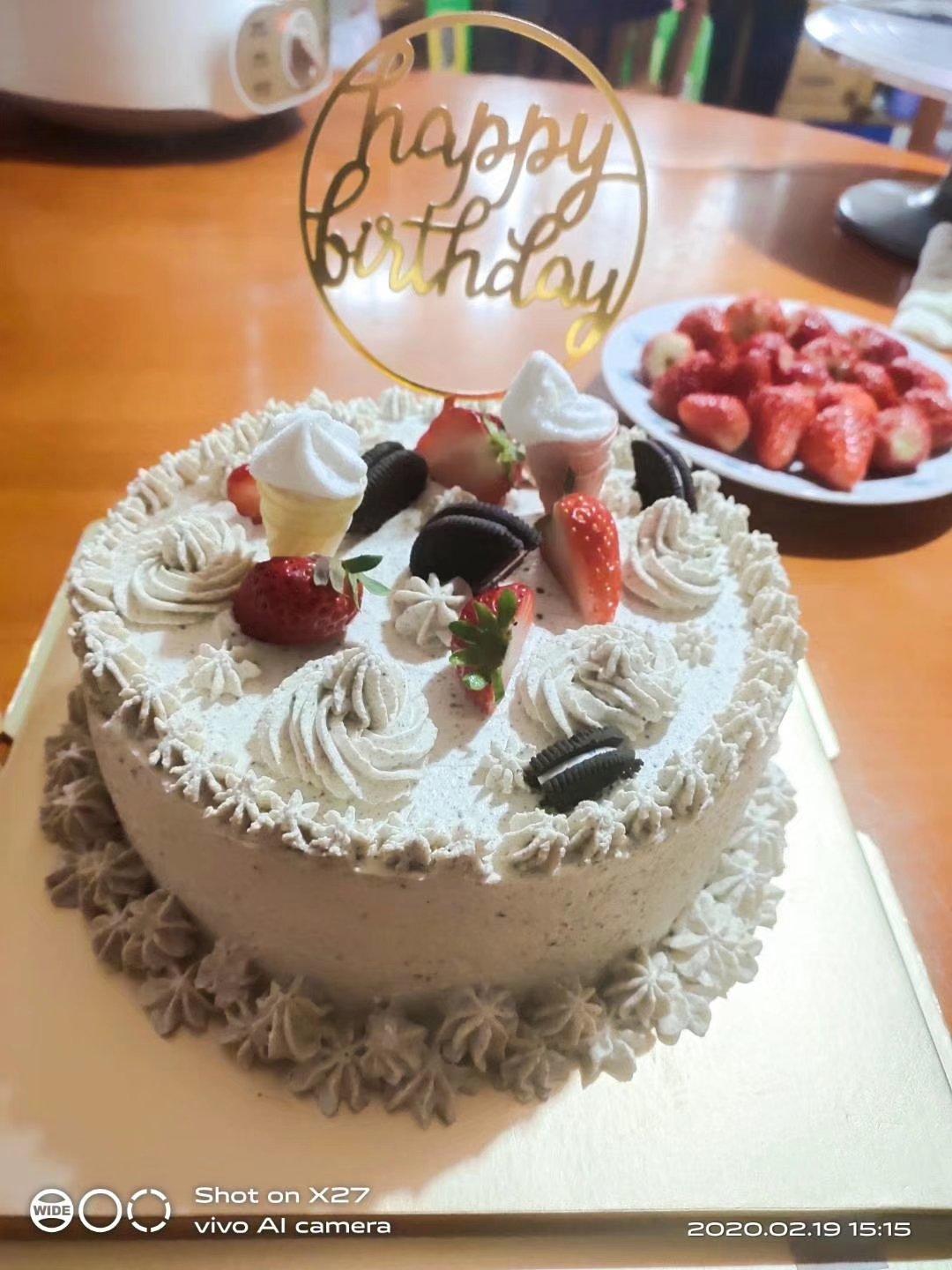 mini奥利奥咸奶油蛋糕