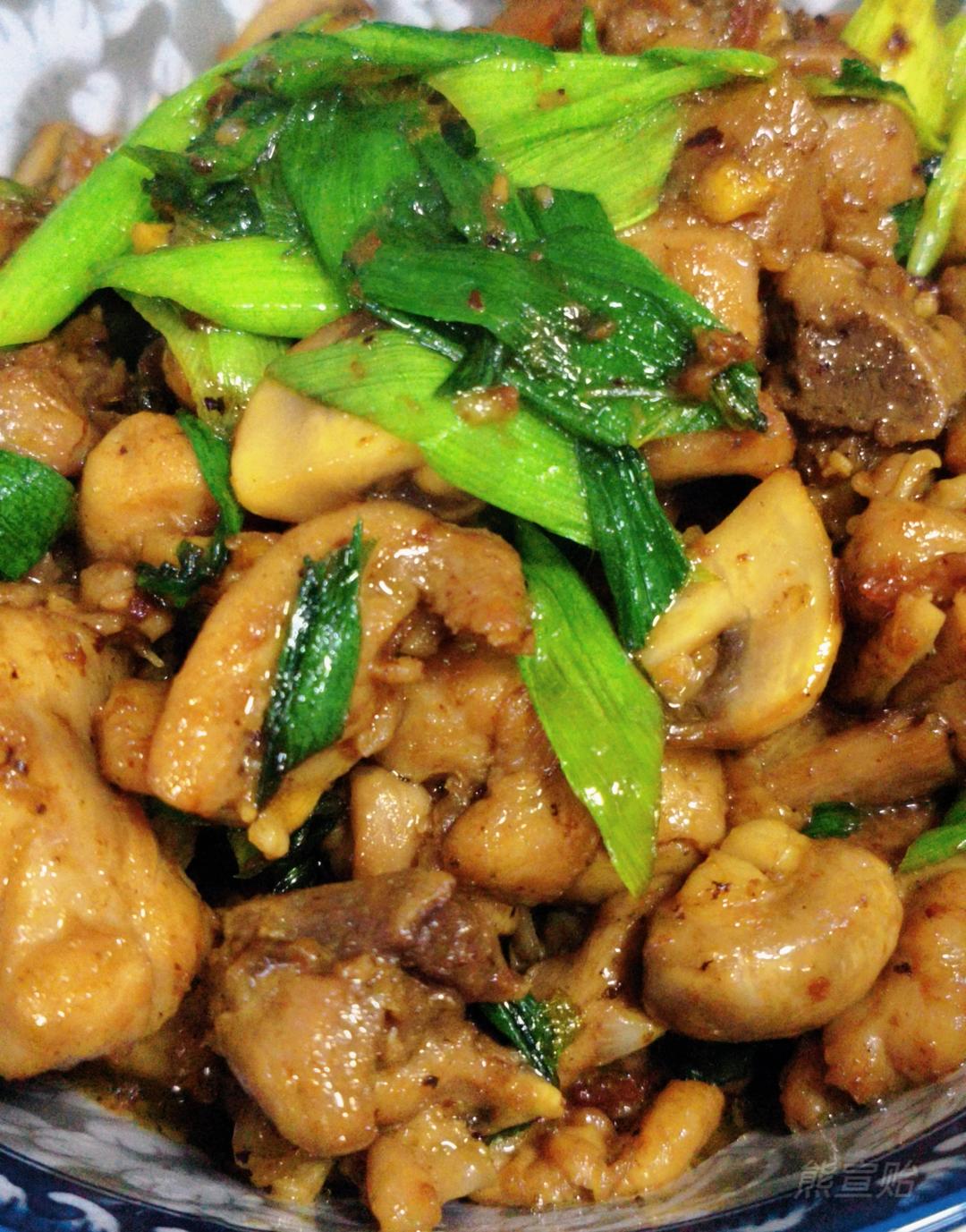 绝了～口蘑鸡腿真的好吃，简单快手