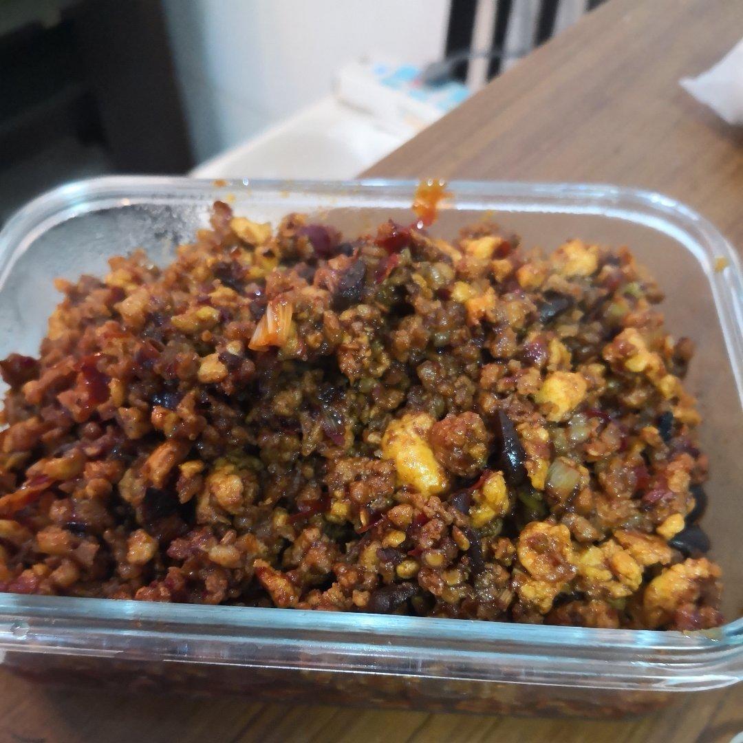 鸡蛋肉酱