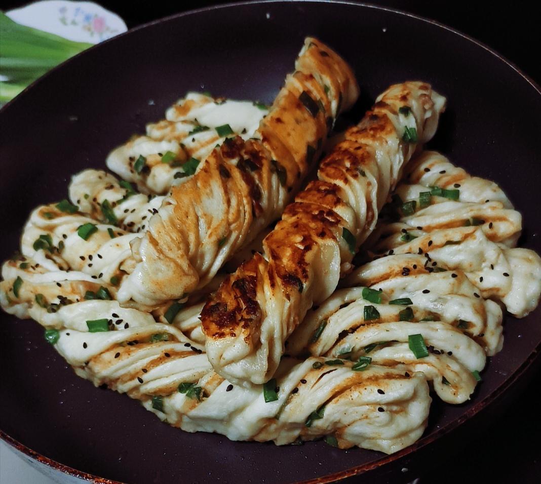 一定要做！—煎卷子【生煎花卷】