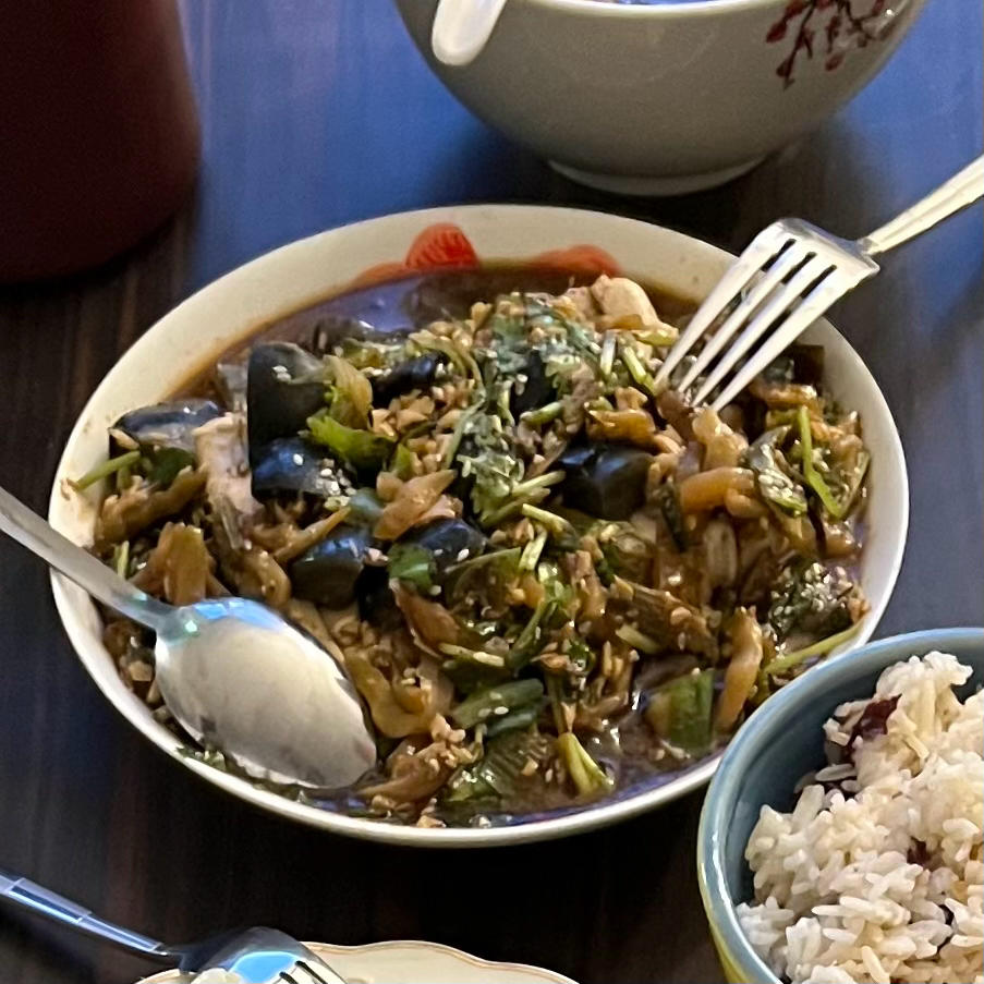 皮蛋拌豆腐
