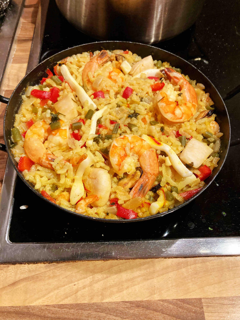 【曼食慢语】Seafood Paella 西班牙海鲜饭