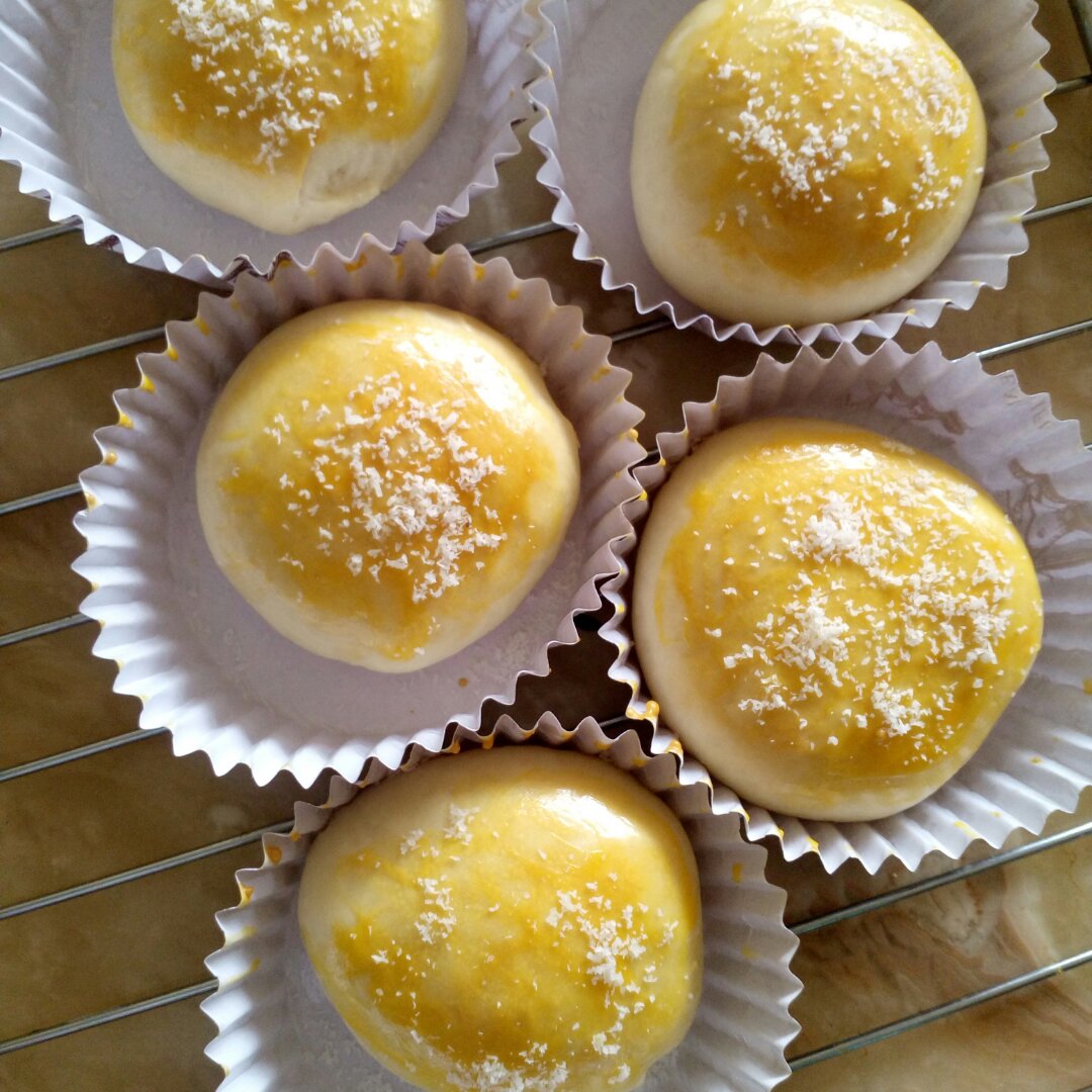 菠萝甜包～17小时冷藏中种