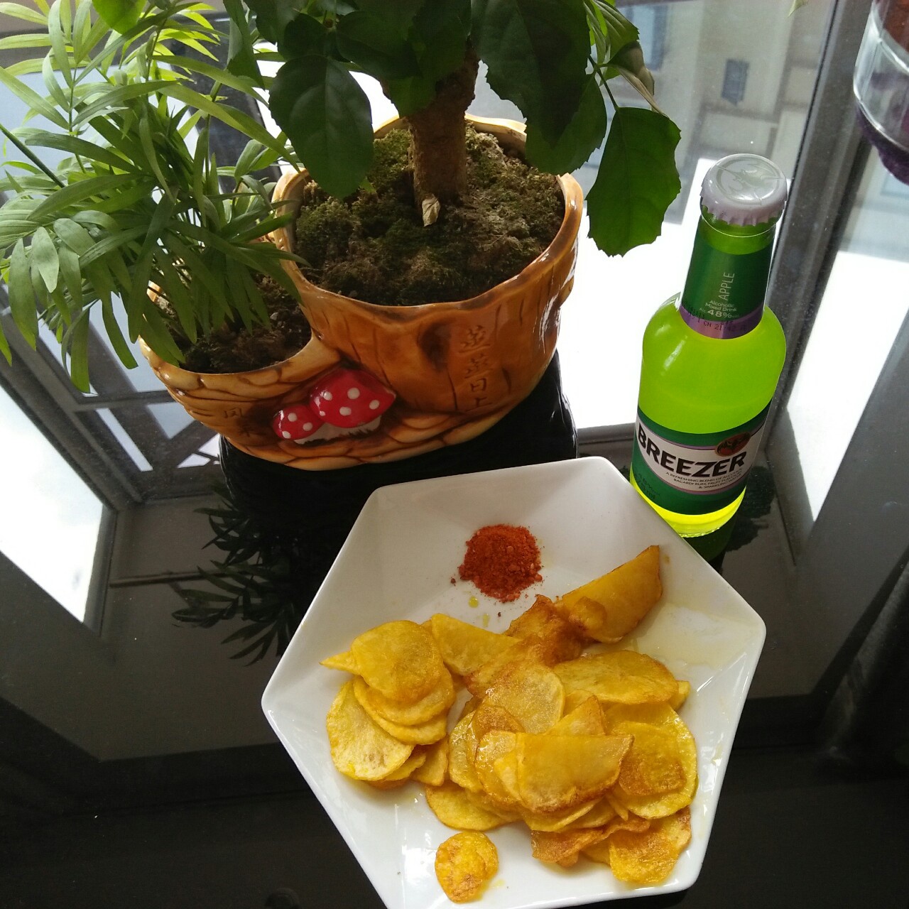 不放油的健康薯片