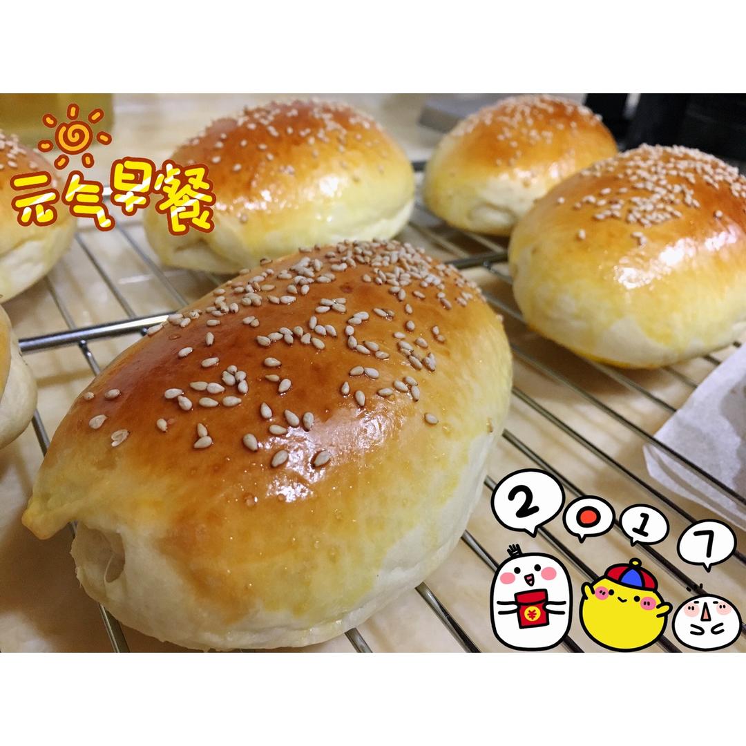 肉松沙拉酱面包（65度汤种）
