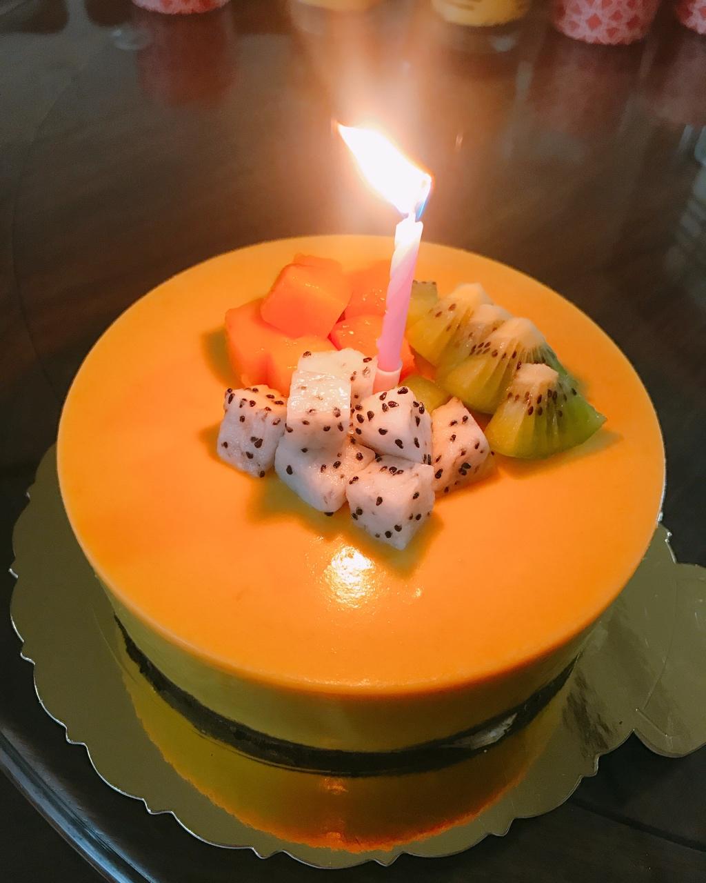 《Tinrry下午茶》教你做芒果流心慕斯（6寸配方）