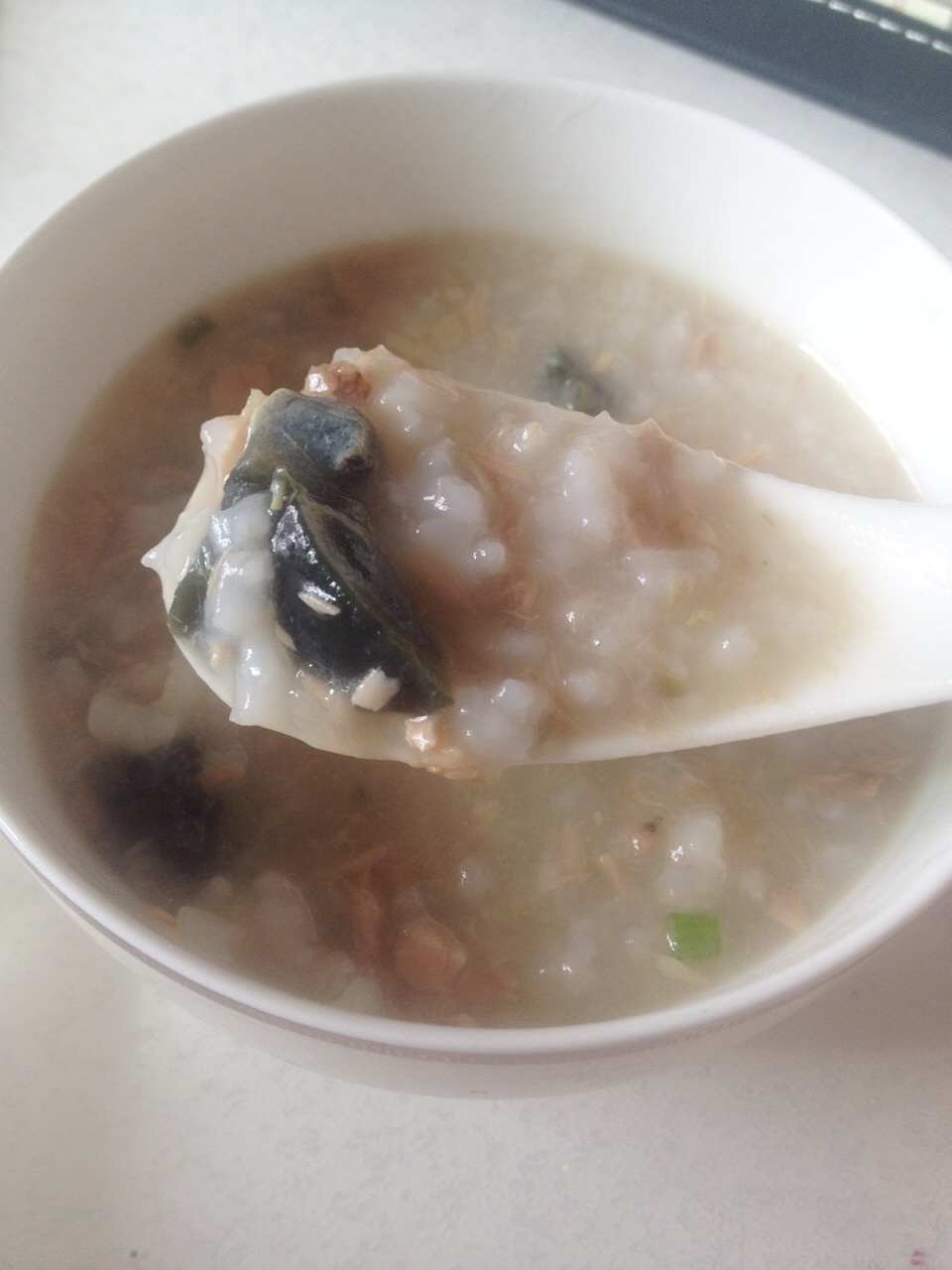 小p呀做的皮蛋瘦肉粥