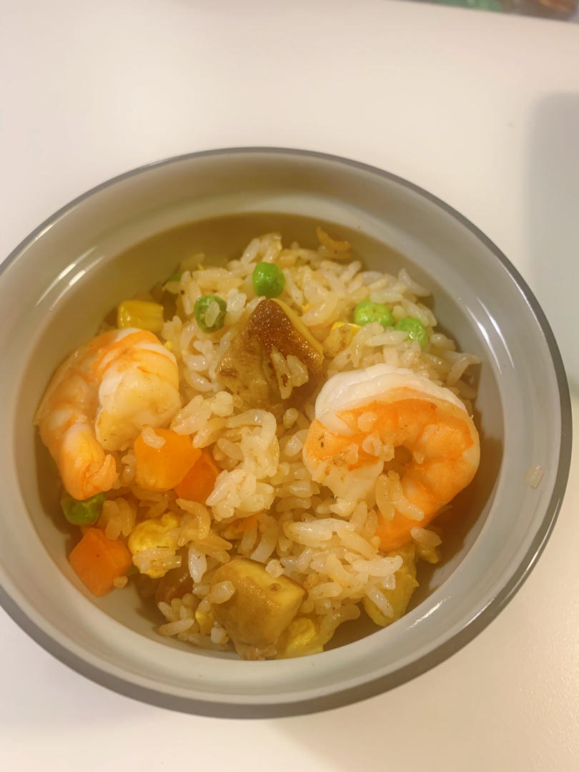 鹅肝虾仁炒饭