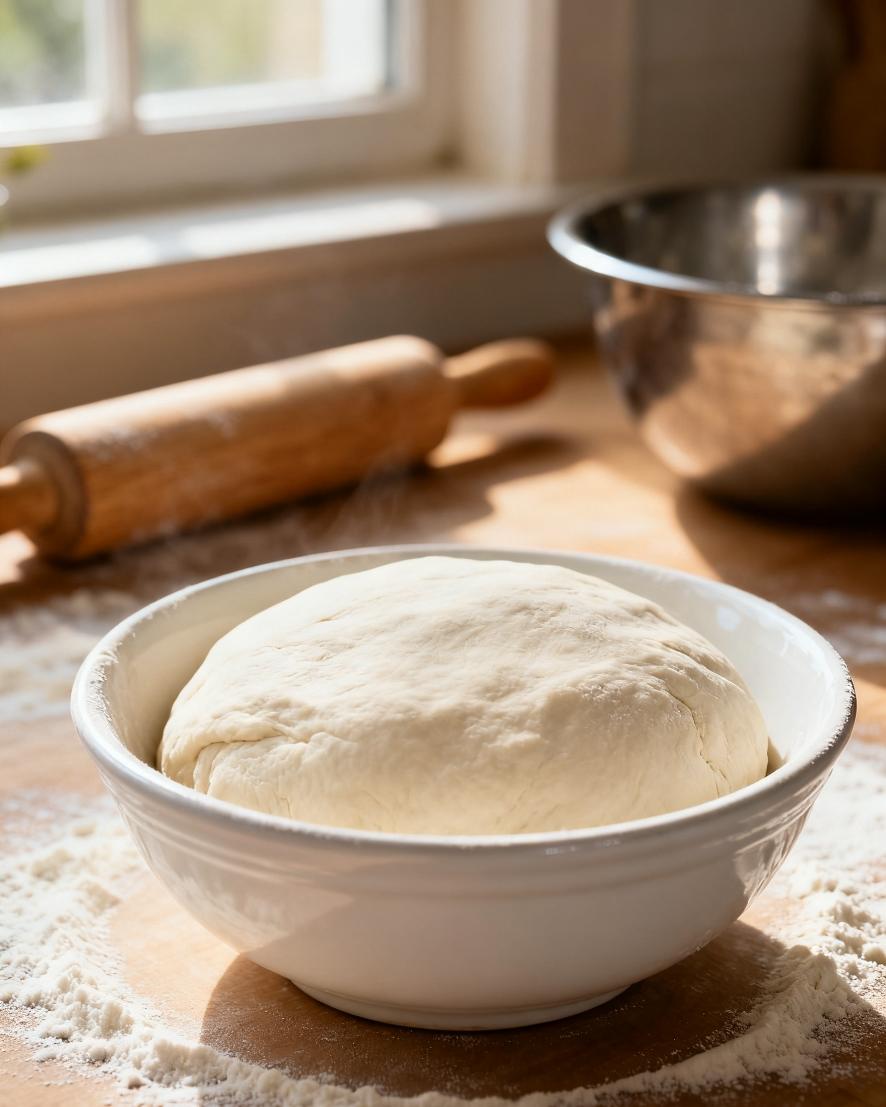 温水面团「做面食轻松上手」的做法