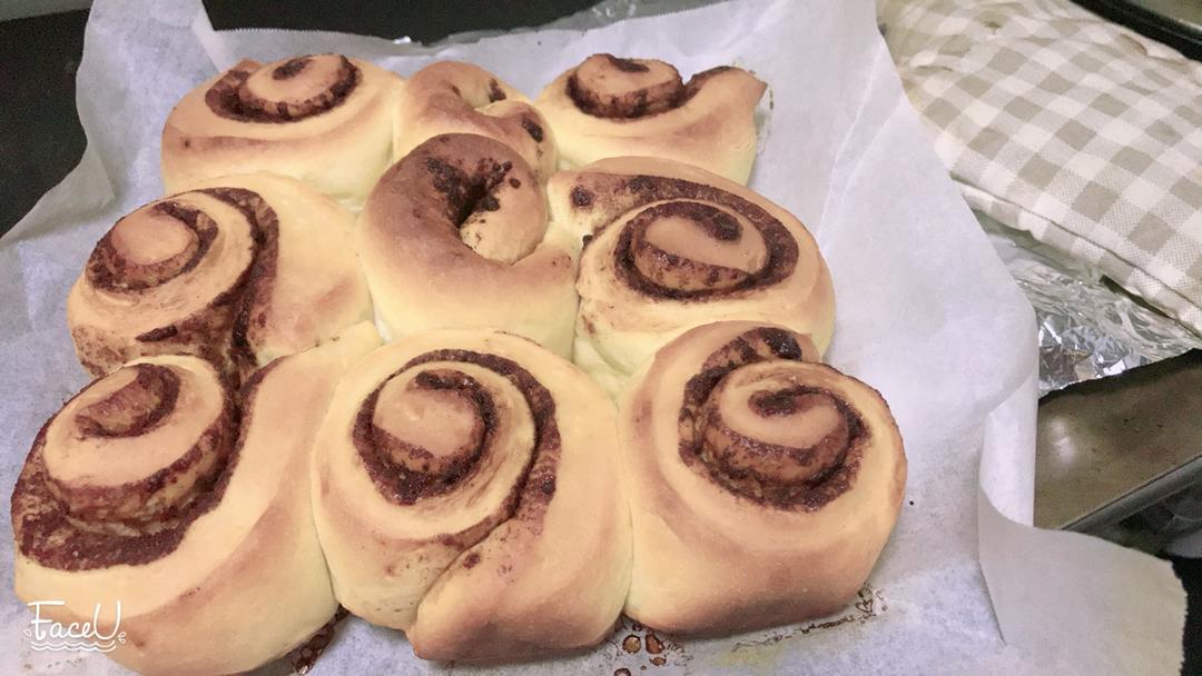肉桂面包卷