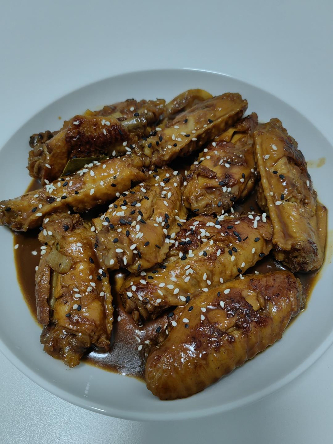 好吃到舔手指的红烧鸡翅😋孩子的最爱❤️