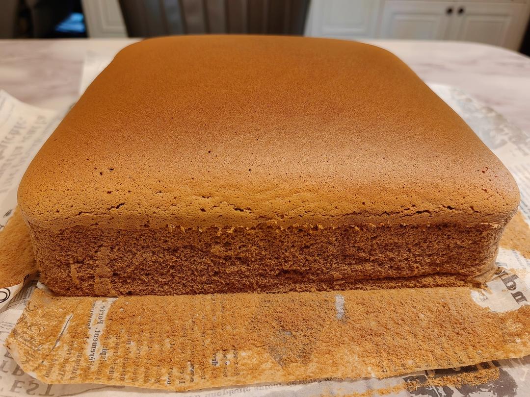 9寸巧克力古早的做法