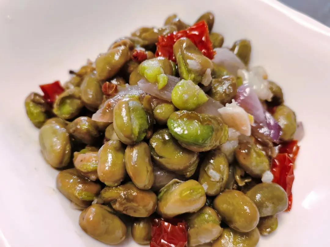 蚕豆最好吃做法~油浸蚕豆