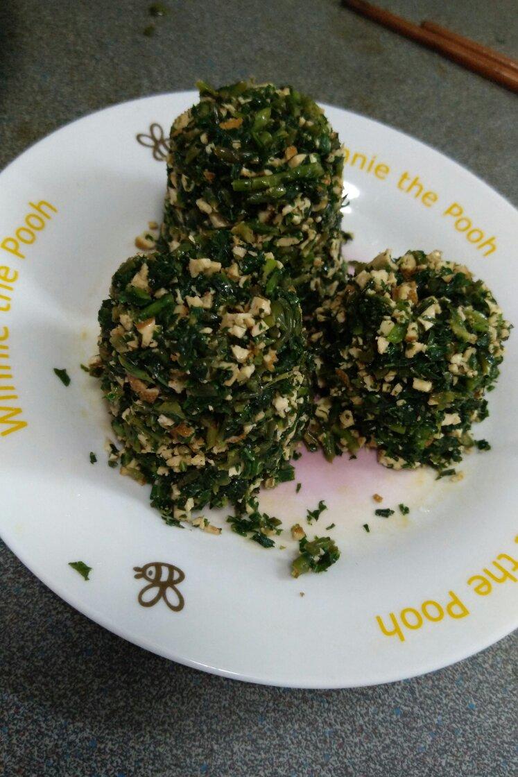 凉拌香干马兰头