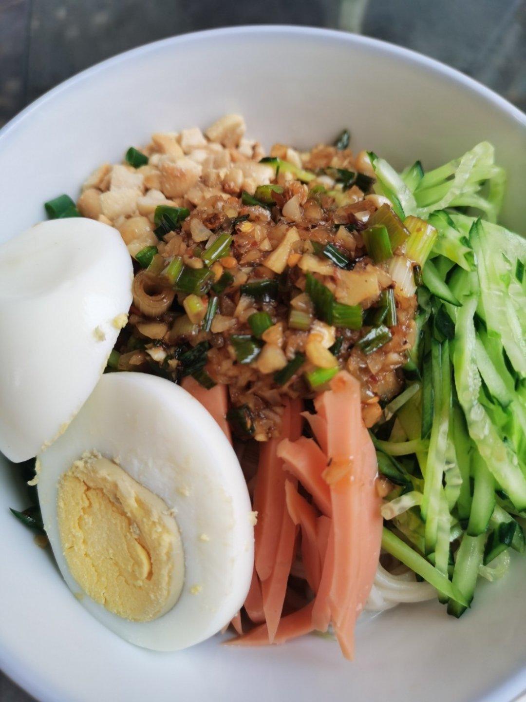 巨好吃㊙️酸辣凉拌面❗️十分钟搞定，简单快手❗️