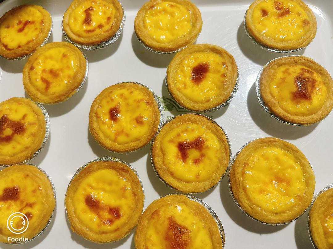 超嫩滑的葡式蛋挞(全蛋版)新手友好『秒杀KFC』