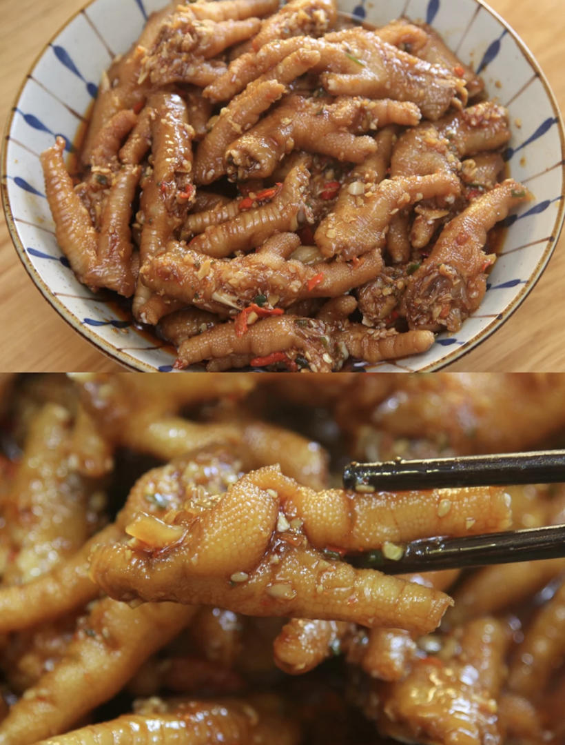 ㊙️好吃到上瘾的蒜香鸡爪‼️