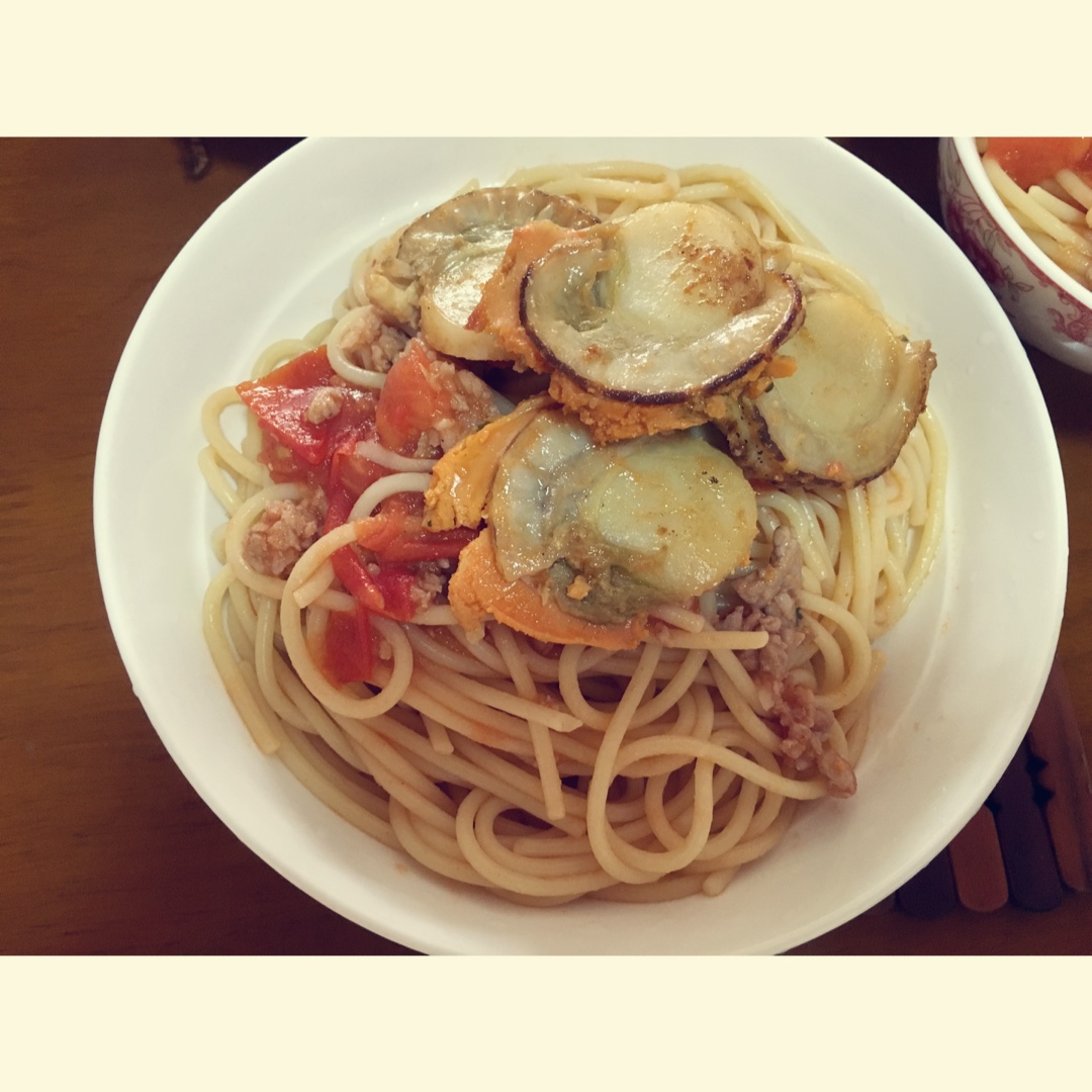 番茄肉酱意大利面