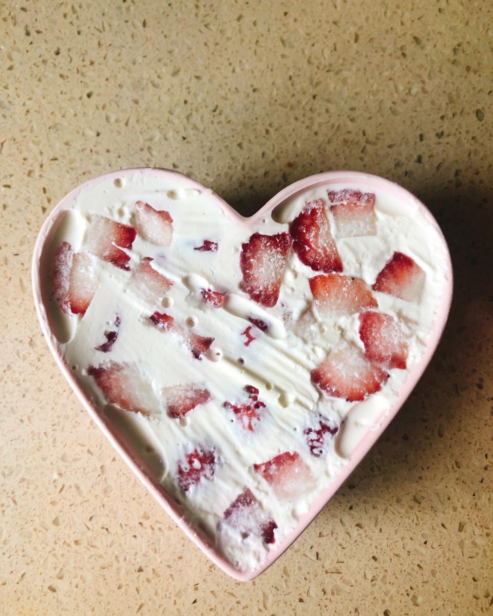 🍓草莓牛奶冻🍮【超快手】