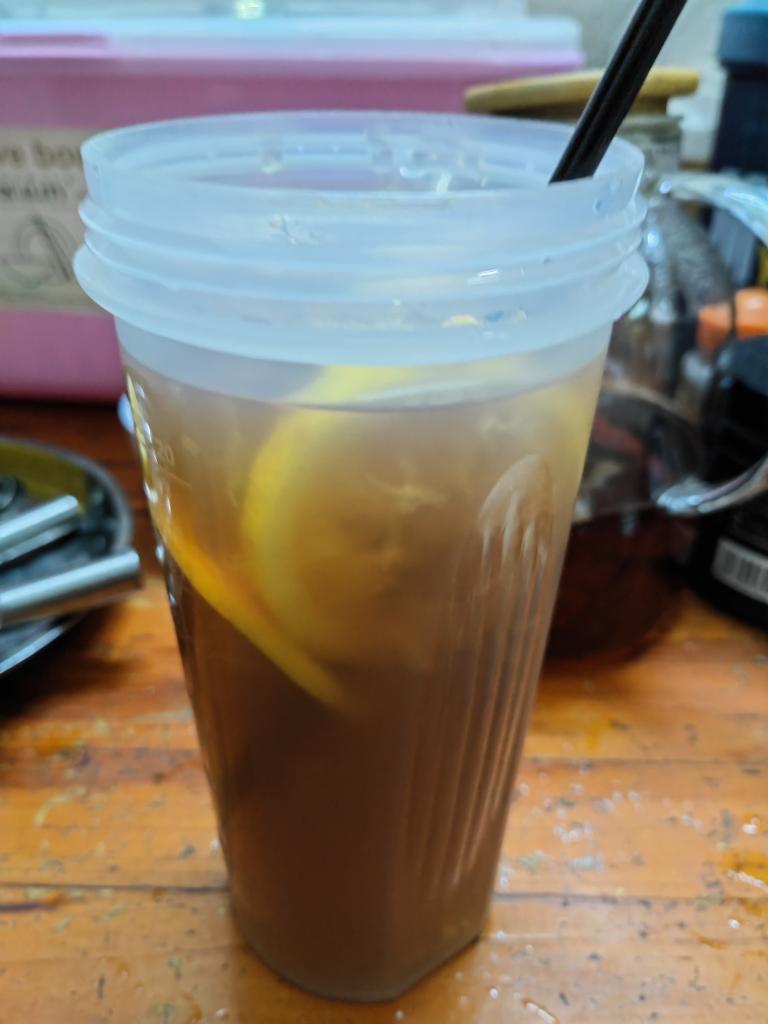 手打柠檬🍋红茶
