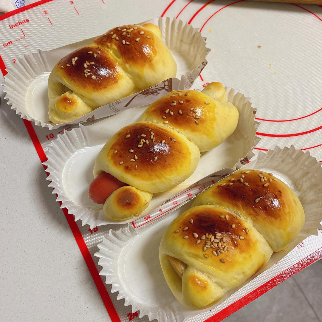 奥尔良鸡腿堡（方法全部有！！现做！！）